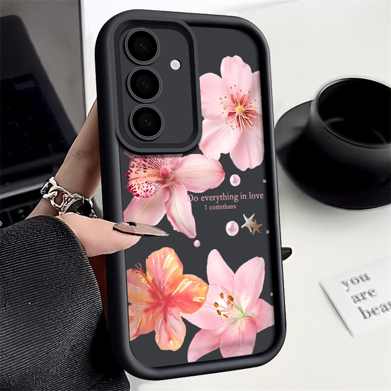 핑크 꽃무늬 폰 케이스 삼성 갤럭시 A57 A37 A1 - Samsung Galaxy A55 리뷰 및 가격