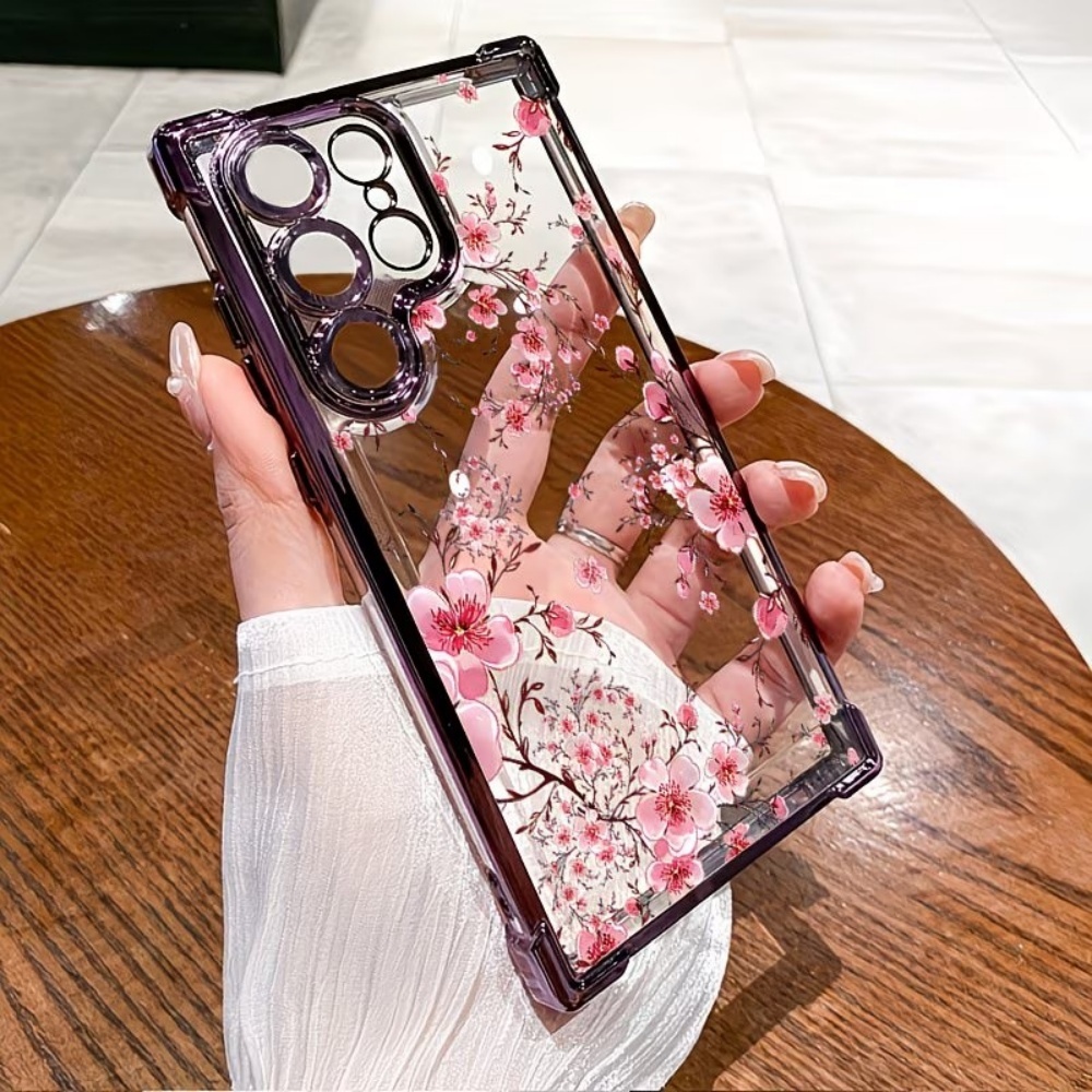 벚꽃 전기도금 사각 모서리 낙하 방지 폰 케이스 삼성  - Samsung Galaxy S25 리뷰 및 가격